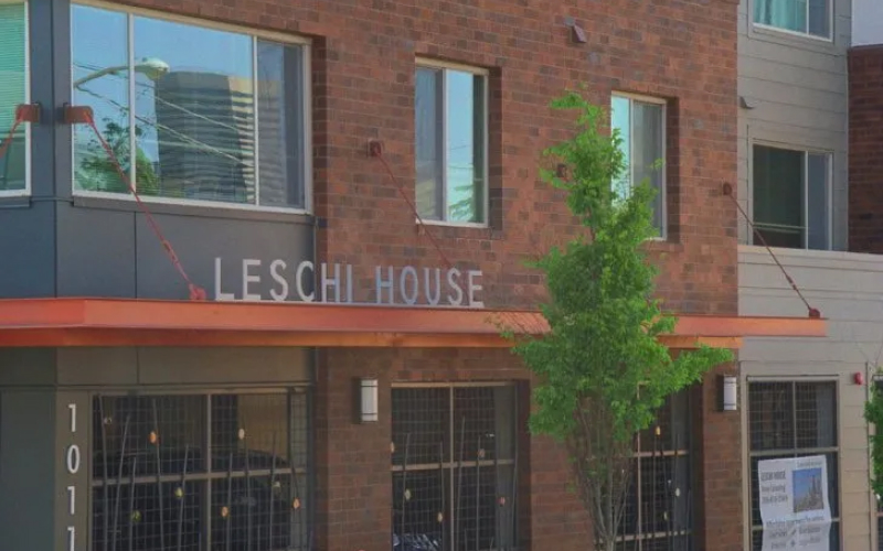apartment sign on the front